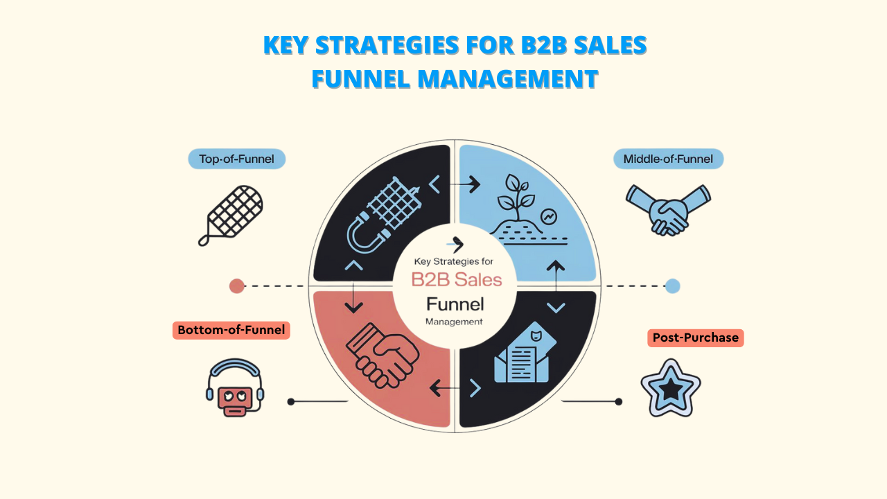 B2B Sales Funnel Strategy: Best Stages, Strategies & Examples
